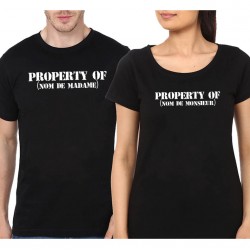 customize tshirt property...