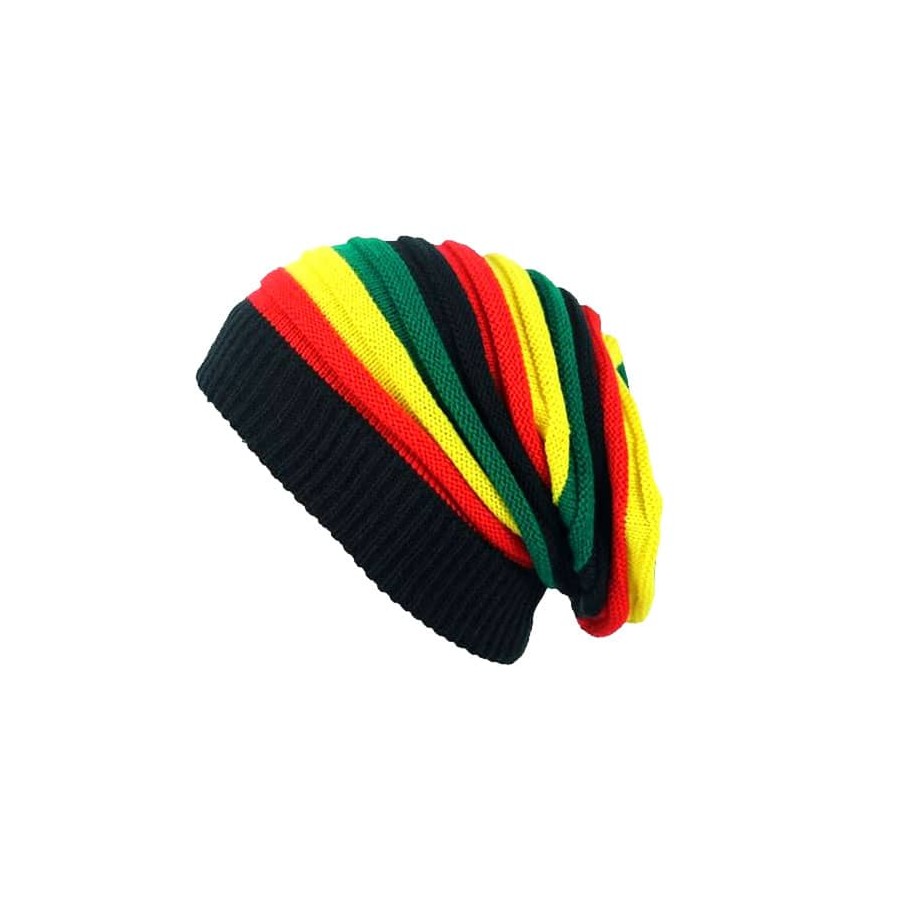 Bonnet et casquettes dreadlocks rasta reggae 100% coton Destockage