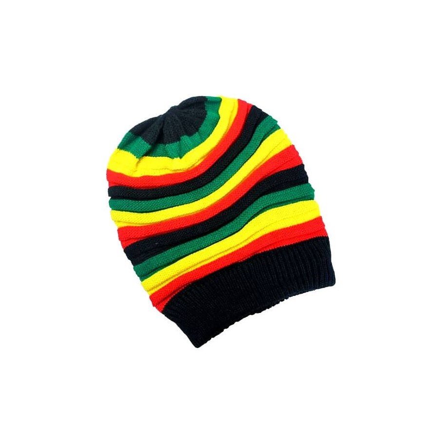 Bonnet et casquettes dreadlocks rasta reggae 100% coton Destockage