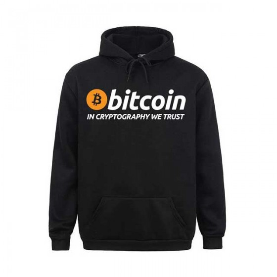Veste bitcoin à capuche
