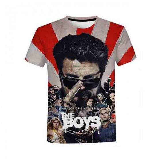 T-shirt the boys série tv 3D