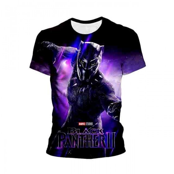 shirt black panther 2 3D.