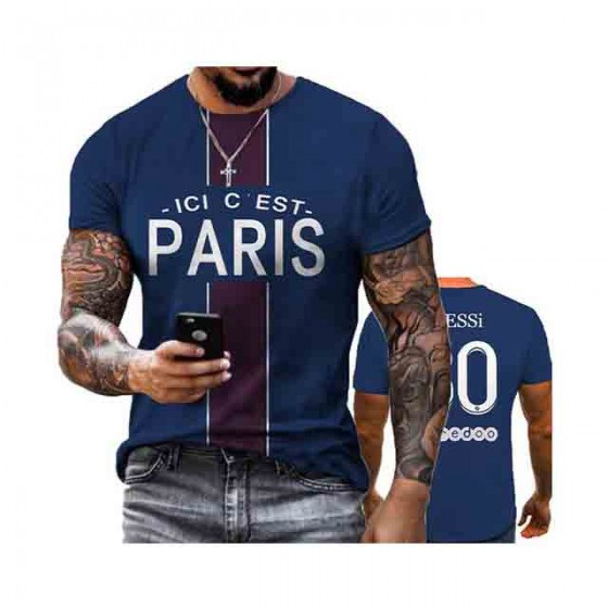 soccer paris 3d 3D. shirt