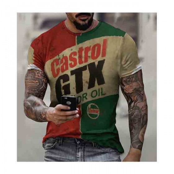 T-shirt castrol gtx motor...