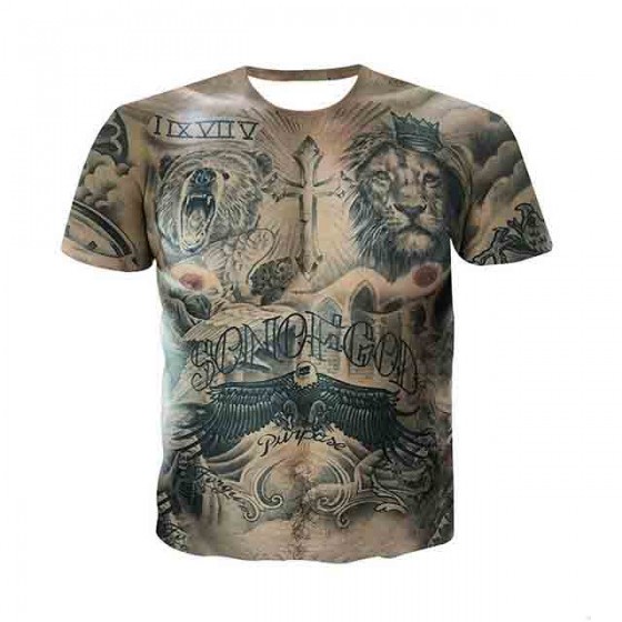 T-shirt tatouage mafia...