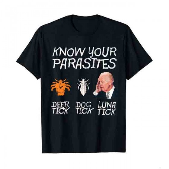 T-shirt étude des parasites...