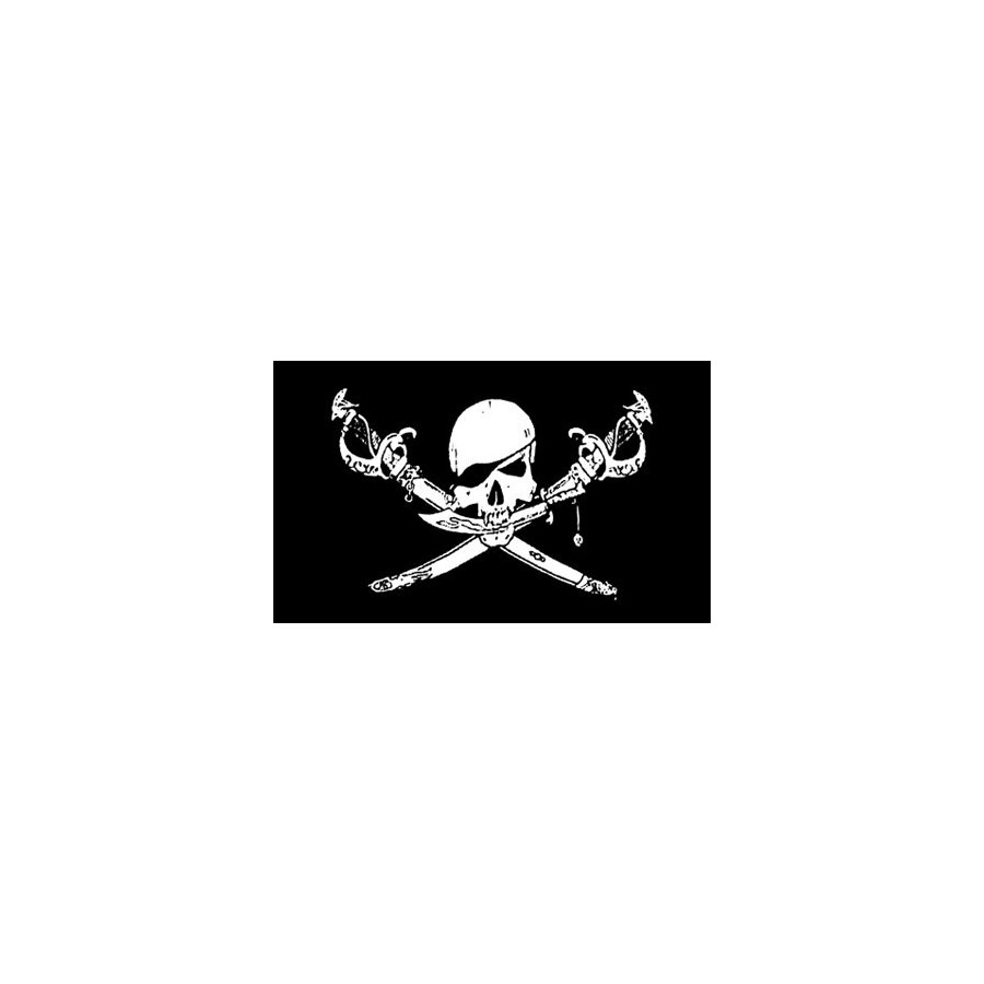 drapeau pirate Jolly rogers sublimation